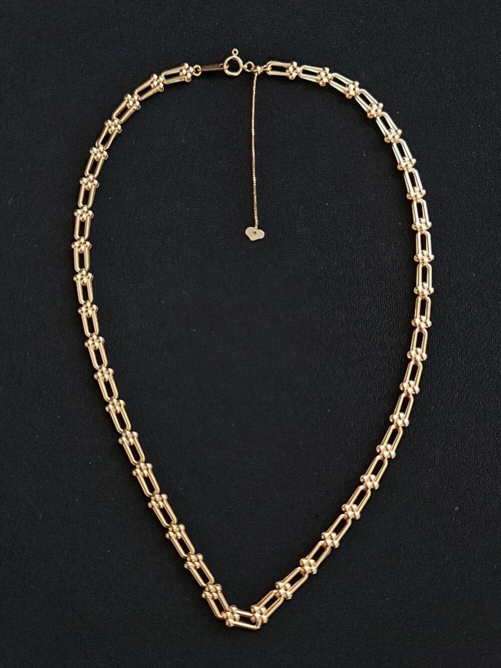 Gorgeous adjustable necklace with intricate design K18  2 of 2 listing